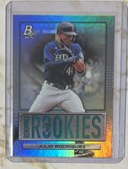 Julio Rodriguez #RR-17 Baseball Cards 2022 Bowman Platinum Renowned Rookies Prices