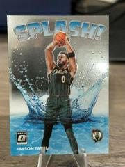 Jayson Tatum #7 Basketball Cards 2022 Panini Donruss Optic Splash Prices