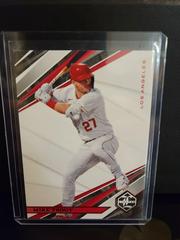 Mike Trout [Red] Baseball Cards 2022 Panini Chronicles Limited Prices