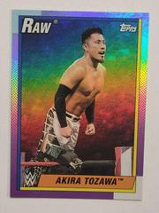 Akira Tozawa [Rainbow Foil] Wrestling Cards 2021 Topps Heritage WWE Prices
