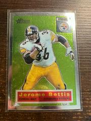 Jerome Bettis [Retrofractor] #59 Football Cards 2001 Topps Heritage Prices