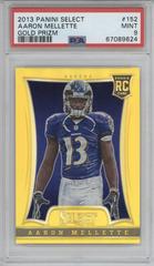 Aaron Mellette [Gold Prizm] #152 Football Cards 2013 Panini Select Prices