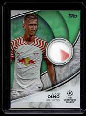 Dani Olmo [Neon Green Foilboard] #TS-DO Soccer Cards 2023 Topps UEFA Club Superstar Relic Prices