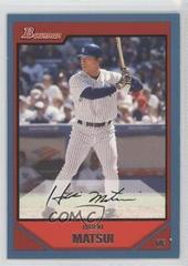 Hideki Matsui #119 Baseball Cards 2007 Bowman Prices
