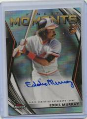 Eddie Murray Baseball Cards 2021 Topps Finest Moments Autographs Prices