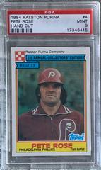Pete Rose Baseball Cards 1984 Ralston Purina Prices