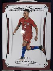 Eduardo Vargas #3 Soccer Cards 2018 Panini National Treasures Prices