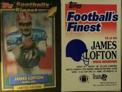 James Lofton #14 Football Cards 1992 Topps Finest Prices