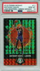 Anthony Davis [Green Mosaic] #17 Basketball Cards 2019 Panini Mosaic Jam Masters Prices