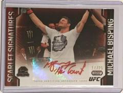 Michael Bisping Ufc Cards 2015 Topps UFC Champions Scarlet Signatures Prices