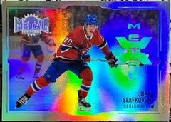 Juraj Slafkovsky #MX-61 Hockey Cards 2022 Skybox Metal Universe X Prices
