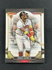 Ronald Acuna Jr. #2 Baseball Cards 2022 Topps Triple Threads Prices