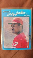 Ricky Jordan #8 Baseball Cards 1990 Donruss Best NL Prices
