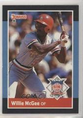 Willie McGee Baseball Cards 1988 Panini Donruss All Stars Prices