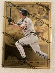 Cal Ripken Jr. [Gold w/ Coating] Baseball Cards 1996 Leaf Steel Prices