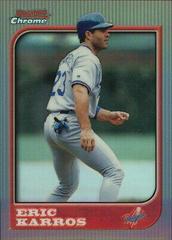 Eric Karros [Refractor] #21 Baseball Cards 1997 Bowman Chrome Prices