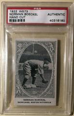 Norman Boeckel [Hand Cut] Baseball Cards 1922 W573 Prices