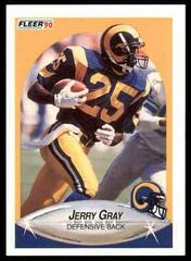 Jerry Gray #37 Football Cards 1990 Fleer Prices