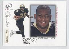 Deuce McAllister [Postmarked Rookies] Football Cards 2001 Fleer Legacy Prices