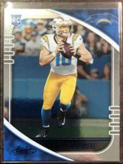 Justin Herbert [Blue] Football Cards 2020 Panini Absolute Prices