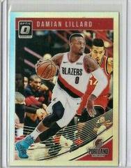 Damian Lillard [Holo] Basketball Cards 2018 Panini Donruss Optic Prices