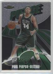 Paul Pierce Jersey Gold Refractor Basketball Cards 2003 Finest Prices