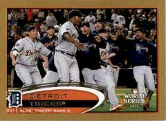 Detroit Tigers [Gold] #32 Baseball Cards 2012 Topps Mini Prices