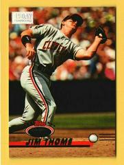 Jim Thome #8 Baseball Cards 1993 Stadium Club 1st Day Production Prices