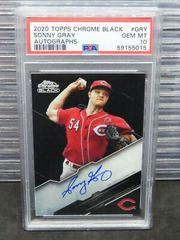 Sonny Gray Baseball Cards 2020 Topps Chrome Black Autographs Prices