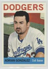 Adrian Gonzalez #472 Baseball Cards 2013 Topps Heritage Prices