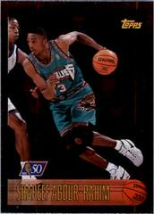 Shareef Abdur-Rahim [NBA 50th] #128 Basketball Cards 1996 Topps Prices