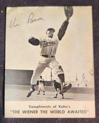 Vic Power [Minnesota Twins Back] Baseball Cards 1962 Kahn's Wieners Prices