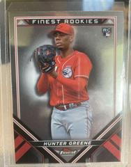 Hunter Greene Baseball Cards 2022 Topps Finest Rookies Design Variation Prices