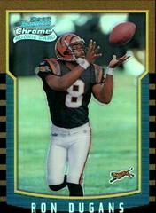 Ron Dugans [Refractor] Football Cards 2000 Bowman Chrome Prices