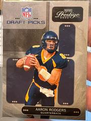 Aaron Rodgers #DP-2 Football Cards 2005 Playoff Prestige Draft Picks Prices