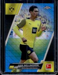Jude Bellingham [Blue Wave Refractor] Soccer Cards 2021 Topps Chrome Bundesliga Prices