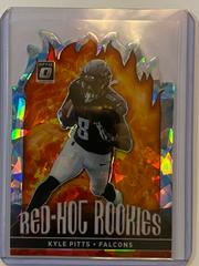 Kyle Pitts [Ice] #RHR-6 Football Cards 2021 Panini Donruss Optic Red Hot Rookies Prices