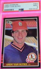 Andy Van Slyke #327 Baseball Cards 1985 Donruss Prices