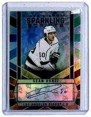 Sean Durzi Hockey Cards 2022 Upper Deck Black Diamond Sparkling Scripts Prices