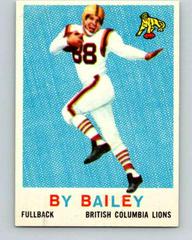 By Bailey #8 Football Cards 1959 Topps CFL Prices