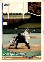 George Brett #180 Baseball Cards 1994 Topps Bilingual Prices