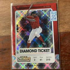 Xander Bogaerts [Diamond] #15 Baseball Cards 2020 Panini Contenders Prices