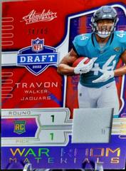 Travon Walker [Gold] #25 Football Cards 2022 Panini Absolute War Room Materials Prices