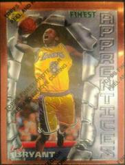Kobe Bryant [Refractor w Coating] Basketball Cards 1996 Finest Prices