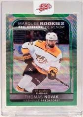 Thomas Novak [Emerald Surge] #300 Hockey Cards 2021 O-Pee-Chee Platinum Prices