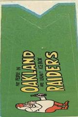 Oakland Raiders [Sticker] #28 Football Cards 1967 Topps Comic Pennants Prices