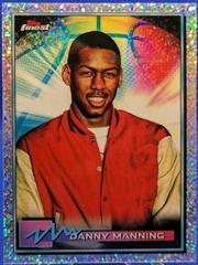 Danny Manning [Speckle Refractor] Basketball Cards 2021 Topps Finest Prices