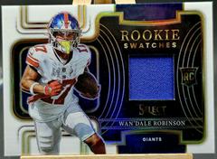 Wan'Dale Robinson [White] #RSW-23 Football Cards 2022 Panini Select Rookie Swatches Prices