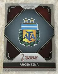 Argentina #1 Soccer Cards 2022 Panini Prizm World Cup Team Badges Prices