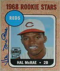 Hal McRae Baseball Cards 2001 Topps Archives Autographs Prices